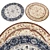 Round Rugs Collection 363 3D model small image 2