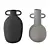 Elegant Tall Vase - DBKD 3D model small image 1