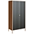 Bianca 2-Door Wardrobe: Stylish and Spacious 3D model small image 1