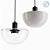 Elegant Inda Pendant Light 3D model small image 1