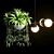 Elegant Hanging Plant Pendant Light 3D model small image 3