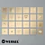 Werkel Champagne Smart Switches 3D model small image 1