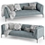Sits Frej: Stylish Modern Sofa 3D model small image 1