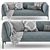Sits Frej: Stylish Modern Sofa 3D model small image 2