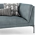 Sits Frej: Stylish Modern Sofa 3D model small image 4