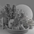 Modern Decorative Set 005 3D model small image 6