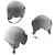 Yema Motorcycle Helmet 3D model small image 4