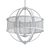 Golden Colson Chandelier: Elegant Lighting Solution 3D model small image 2