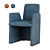 Elegant Poliform Guest Armchair 3D model small image 1