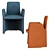 Elegant Poliform Guest Armchair 3D model small image 3