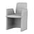 Elegant Poliform Guest Armchair 3D model small image 4