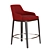 Sleek Sophie Bar Chair 3D model small image 2