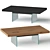 Sleek Lugano Coffee Table 3D model small image 1