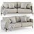 Jenny Sofa: Modern Comfort for Your Home 3D model small image 1