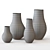 Reactive Glaze Large Floor Vases - West Elm 3D model small image 6