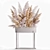 Elegant Reed Bouquet: White Phragmites & Pampas Grass 3D model small image 5