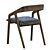 Sleek Katakana Dining Chair 3D model small image 5
