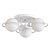 Modern Italian Galio Ceiling Chandelier 3D model small image 2