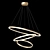 Elegant Frame Chandelier 3D model small image 1