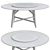 Elegant Controvento Low Table 3D model small image 2