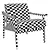 Mid-Century Leather Accent Chair 3D model small image 2