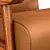 Mid-Century Leather Accent Chair 3D model small image 6