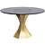 Belvedere Dining Table: Exquisite Design for Stylish Dining 3D model small image 1