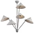 Elegant Mantis Chandelier 3D model small image 2