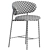 Modern Metal Bar Stool by Calligaris 3D model small image 3