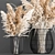 Title: Vintage White Reed Bouquet 3D model small image 2