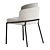 Elegant Fil Noir Dining Chair 3D model small image 4