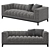 Eichholtz Sofa Ditmar: Classic Comfort in 3 Colors 3D model small image 5