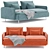 Soderhamn Sofa: Modern Comfort and Style 3D model small image 2