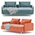 Soderhamn Sofa: Modern Comfort and Style 3D model small image 3