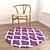 Versatile Set of 8 Rugs with Stunning Textures 3D model small image 2