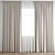 Polygonal Curtain Model 3D model small image 1