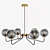 Elegant Freya Moricio Pendant Chandelier 3D model small image 1