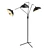 Elegant Modern Tree Floor Lamp 3D model small image 1