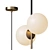 Terzo Pendant Light: Elegant Minimalist Charm 3D model small image 3