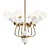 Vintage Italian Six-Arm Ceiling Light 3D model small image 1