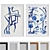 Modern Abstract Frame Set - 2 Frames, 5 Colors 3D model small image 1