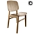 Soborg Wood Chair: Elegance in Simplicity 3D model small image 1