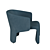 Minimalist Comfort: MARC Armchair by Minotti 3D model small image 4