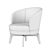 Luxury Doyle Armchair by Fendi 3D model small image 5