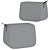 Cosmo Pouf Nector: Modern and Comfortable 3D model small image 4