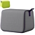 Cosmo Pouf Nector: Modern and Comfortable 3D model small image 5
