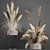 Pampas Grass Collection: Dried Reed and Stabilized Flowers 3D model small image 1