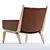 GE 501 Easy Chair: Danish Comfort 3D model small image 3