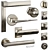 5-In-1 Door Handle Collection 3D model small image 4