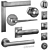 5-In-1 Door Handle Collection 3D model small image 5